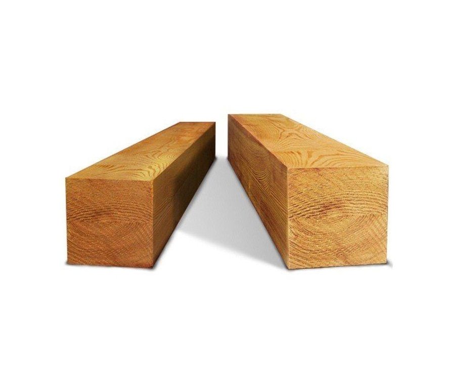 Брус обрезной из лиственницы 100х200х6000